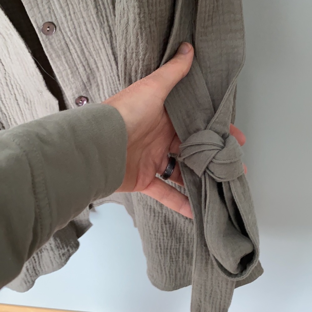 NWT Soft Surroundings Big Sur Gauze Dress Size XL - Picture 5 of 12